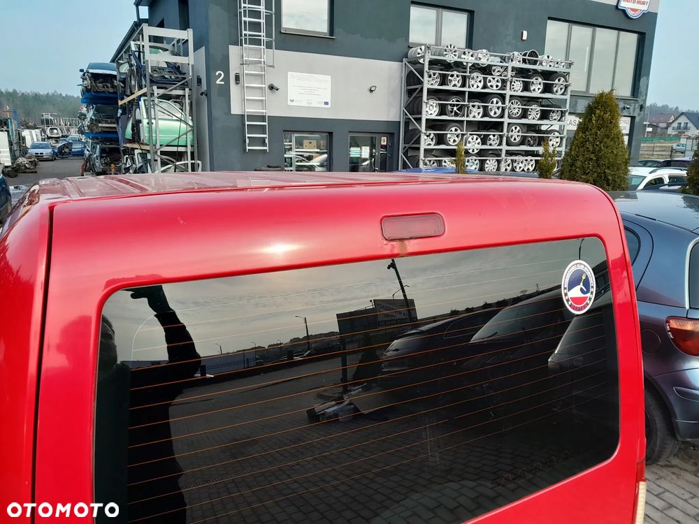 FORD TRANSIT CONNECT KLAPA BAGAŻNIKA TYLNA TYŁ CZERWONA - 2