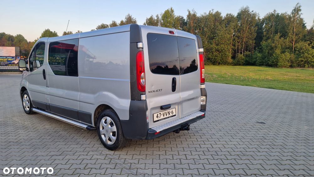 Renault TRAFIC L2H1 Długi Klima Elektryka Kamera Tempomat Dubel Kabina 6os Brygadówka - 7