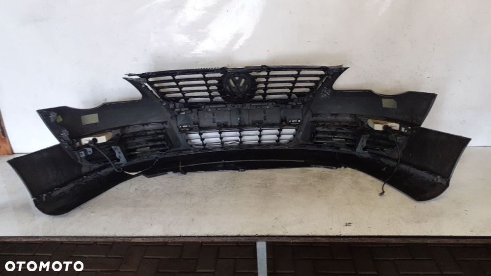 + ZDERZAK PRZÓD PRZEDNI VW VOLKSWAGEN PASSAT B6 LA7T SZARY GRAFIT - 6