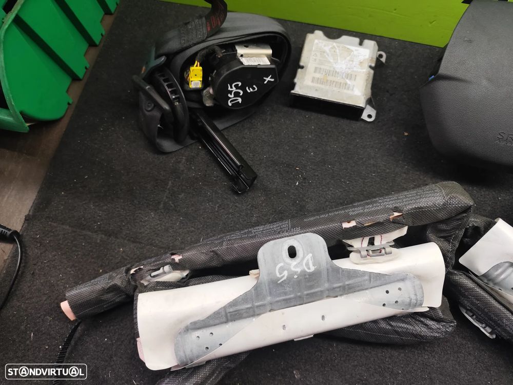 CITROEN DS5 KIT AIRBAGS VOLANTE TABLIER CENTRALINA CORTINAS - 4