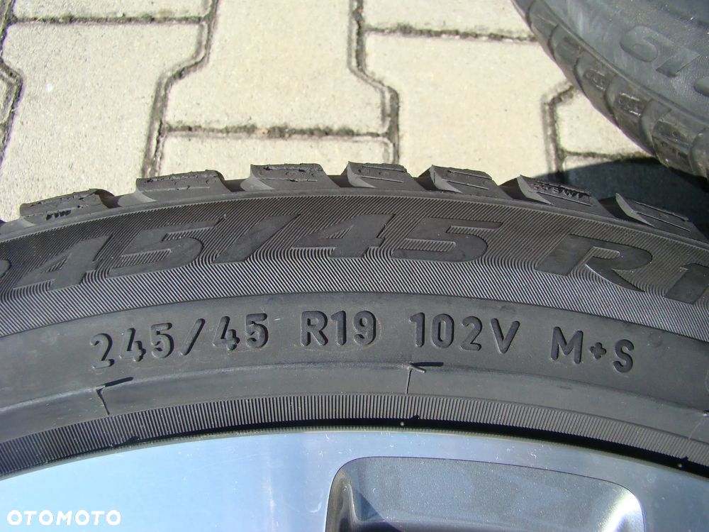 a369 5x112 Mercedes-Benz Vito V-klasa W447 8jx19 245/45 opony zima czujniki - 9