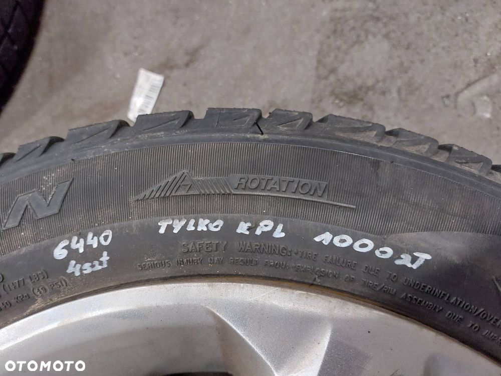 KOŁA KOMPLET FELGI OPONY ZIMOWE 5x110 6,5Jx16 205/55R16 OPEL VECTRA C - 2