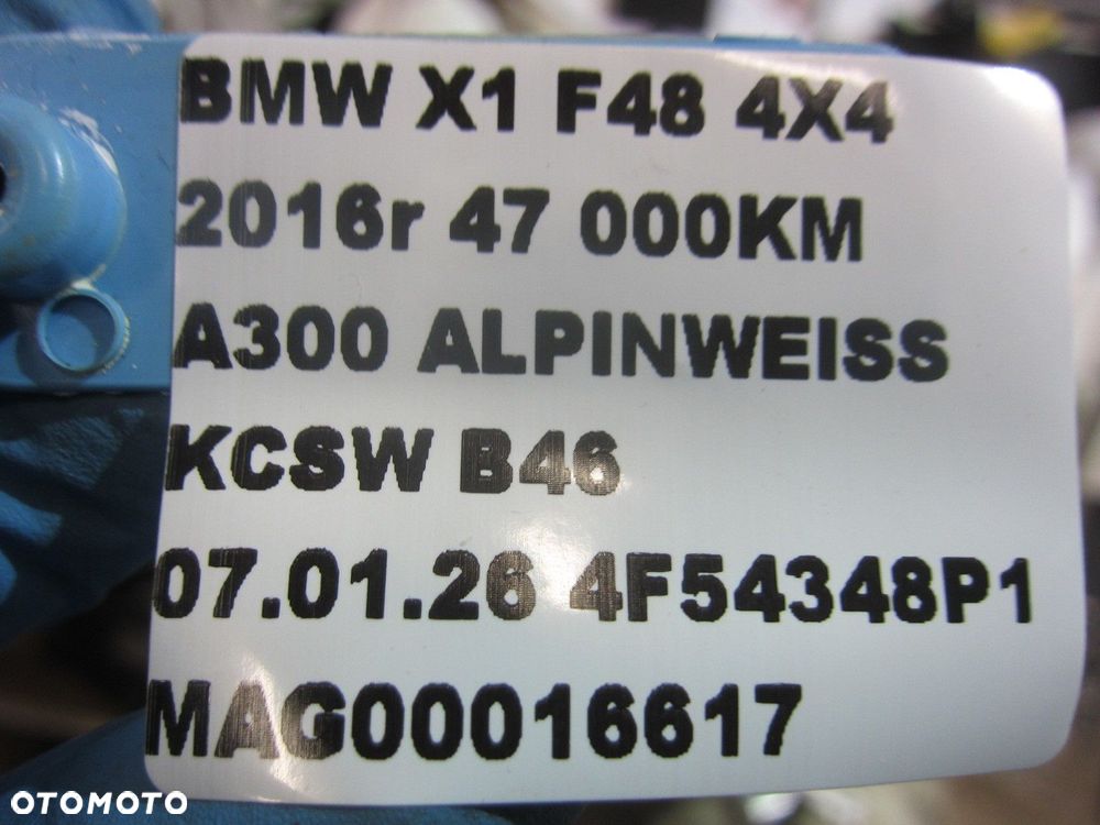 BMW X1 F48 F45 F39 B46 66129367395 6805992 PILOT KLUCZYK USA 66126805992 - 6