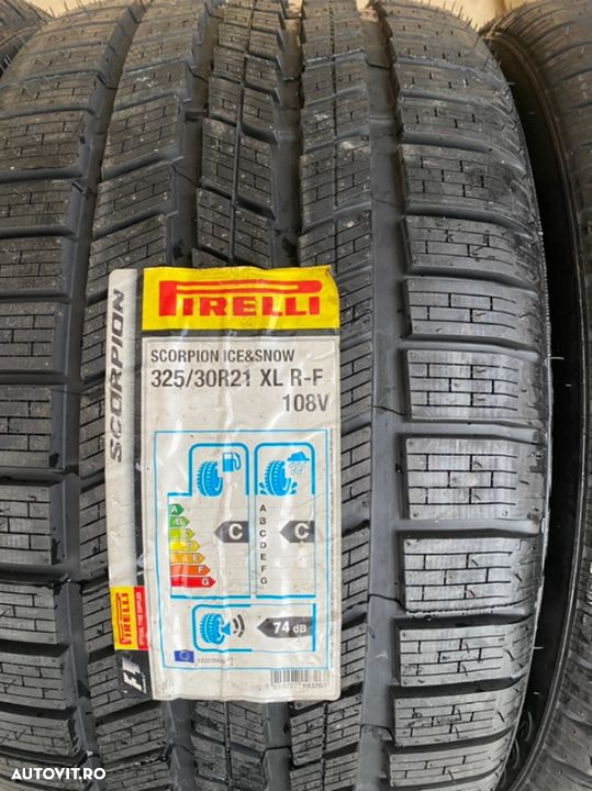 vand set anvelope 285/35/21-325/30/21 pirelli runflat de iarnă noi - 3