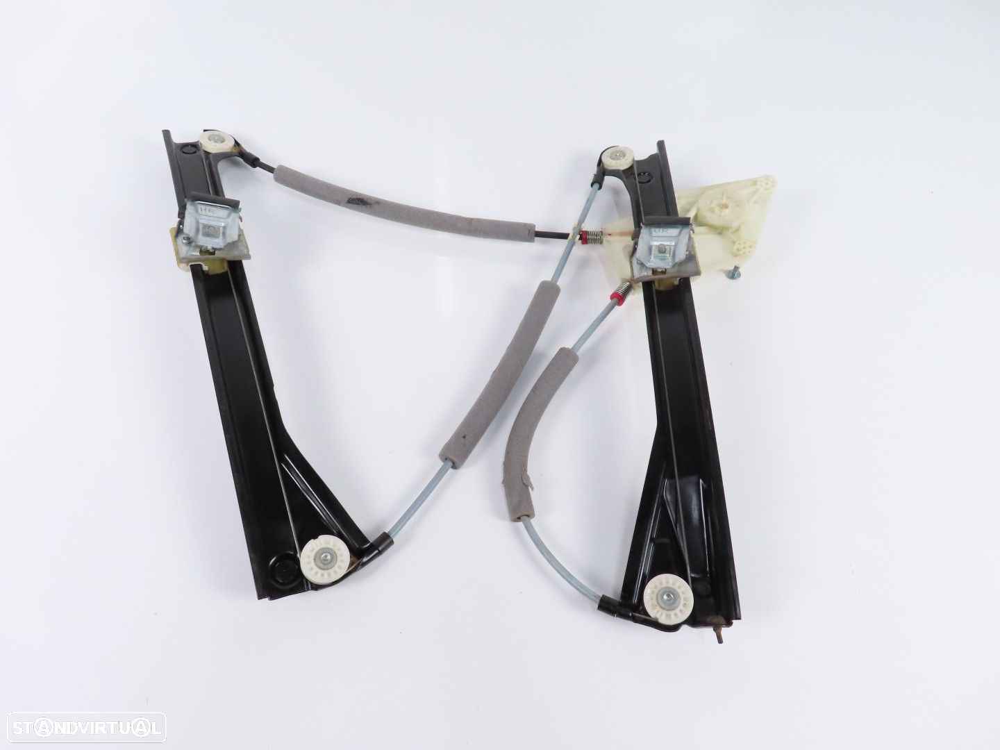 Elevador da Porta sem Motor Direito/Frente Usado / Original VW POLO (6R1, 6C1) 6... - 1