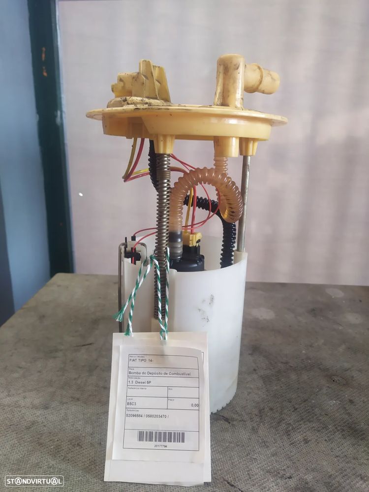 BOMBA DE COMBUSTIVEL FIAT TIPO / 52096584 / 0580203470 - 1