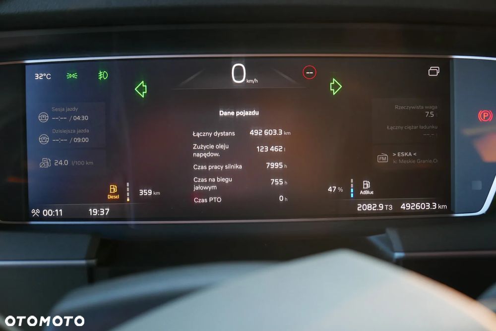 Volvo FH 460 EURO6 FH4 FH5 FULL OPCJA 21R ALU TV PODWÓJNE SZYBY NAVI KAMERA SKÓRA ELEKTRYCZNY OBRACANY FOTEL - 7