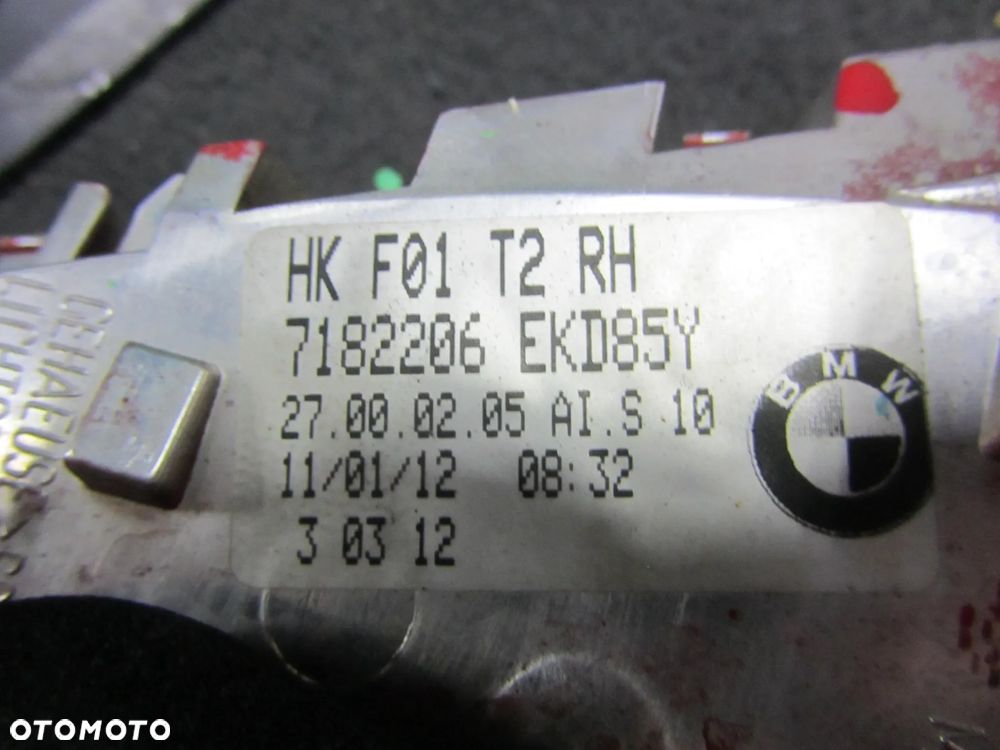 BMW 7 F01 F02 lampy tył komplet 7182197 7182198 7182205 7182206 Europa - 11