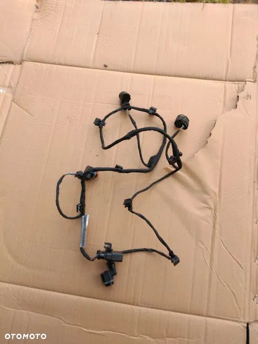 wiązka instalacja zderzaka przedniego PDC Audi R8 R-8 Coupe Spyder 2013-2015 420971095N czujniki PDC 4H0919275A - 3
