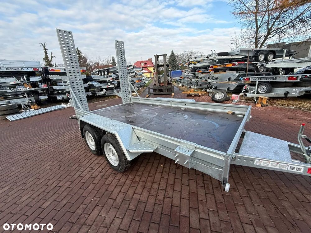 Niewiadów Przyczepa do przewozu sprzętu budowlanego Niewiadów K3535 355x183cm 3500kg 2 osie pod koparke koparka walec MOTOMUS - 8