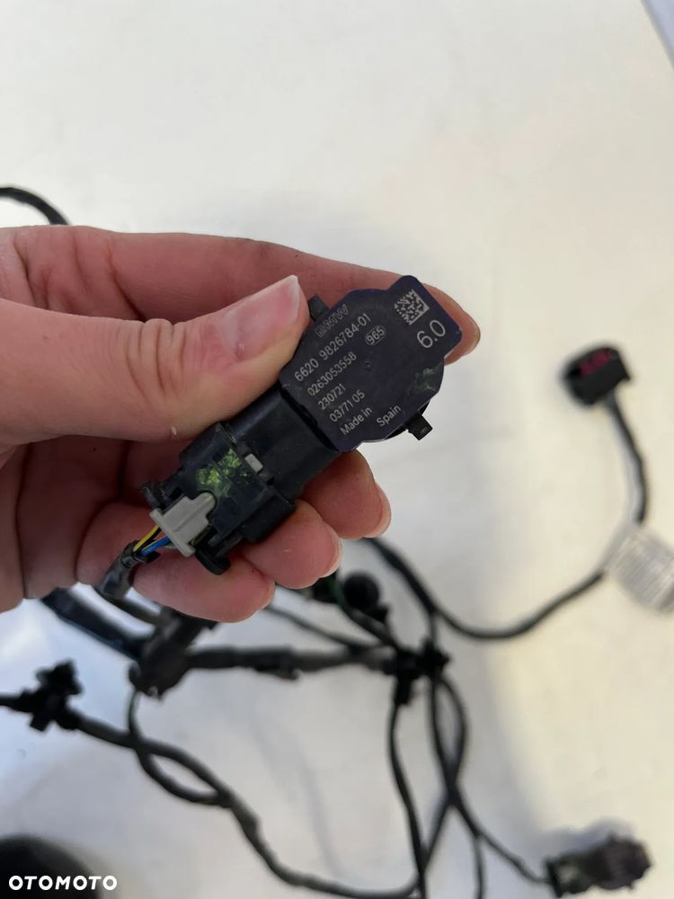 BMW X3 G01 G02 WIĄZKA CZUJNIKÓW PDC 6szt 9826784  TYŁ 5A209C0 - 7