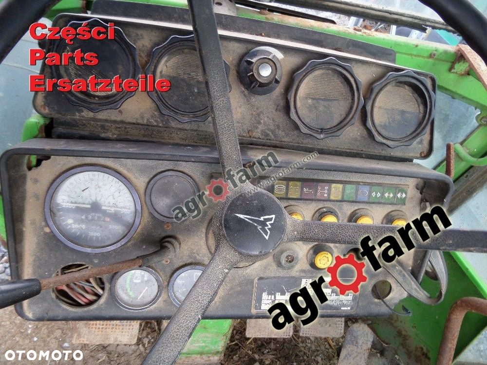 Deutz DX 90 części, skrzynia biegów, silnik, oś - 4