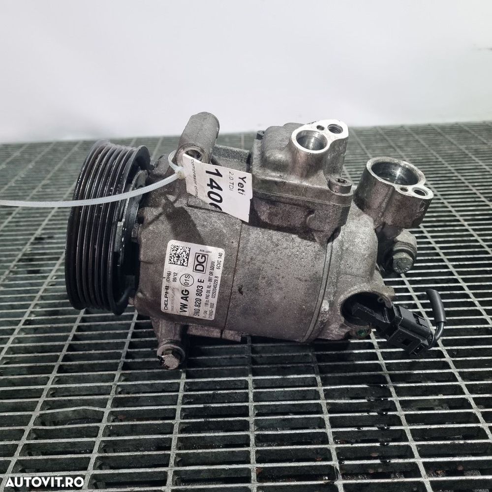 Compresor clima Skoda Yeti 2.0 TDI 2009 - 2013 110CP CUUA CFHA DFSA CLCA (1406) Diesel ... - 4