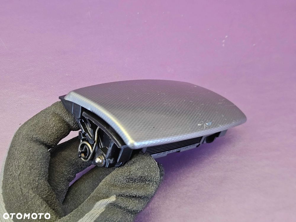 Popielniczka Tył Tylna 8E0857961 M 8E0858433 Klapka Wkład Srebrna Rybia Łuska Carbon Audi A4 B6 B7 - 12