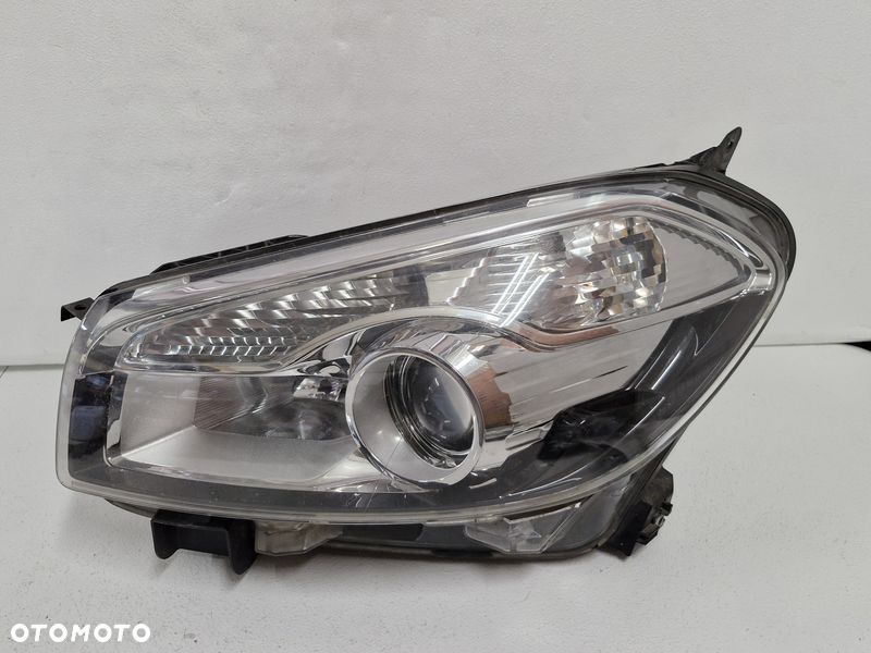 qashqai 1 i j10 lampa lewy przód lewa przednia reflektor soczewka uk 26060br01a - 8
