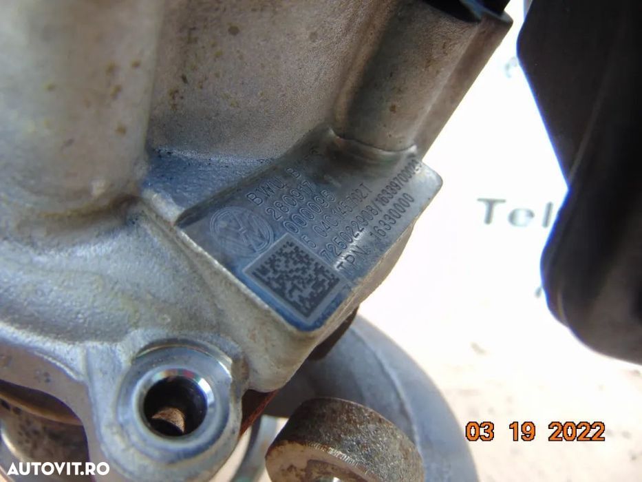 Turbina VW 1.0tsi Passat b8 golf 7 polo caddy Seat Ibiza Leon Cordoba - 4