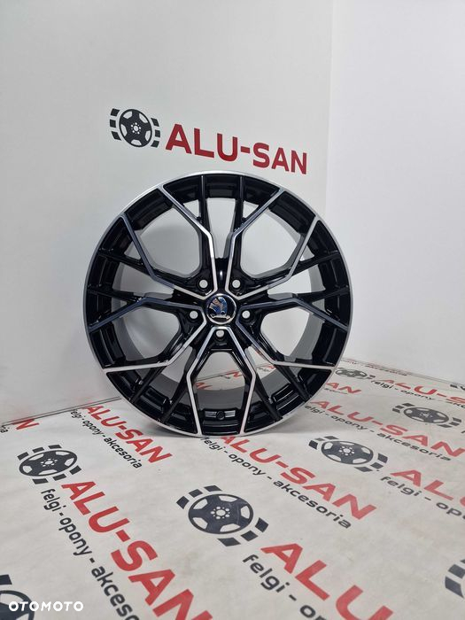 Nowe alufelgi SKODA 18" 5x112 KaroQ KodiaQ Octavia SuperB-Czarne
