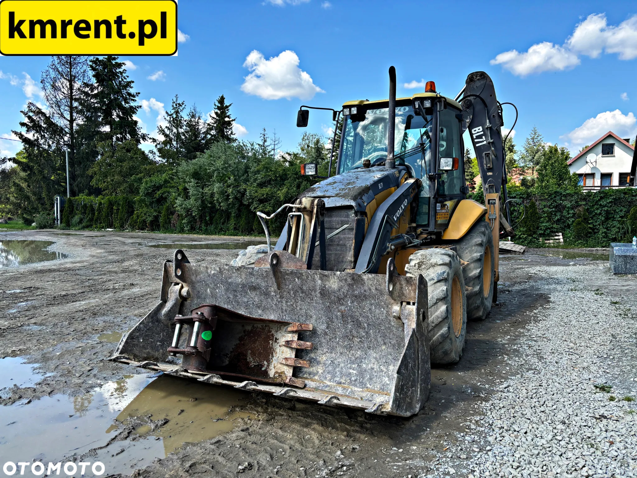 Volvo BL 71 KOPARKO-ŁADOWARKA 2008R. | JCB 3CX CAT 428 432 CASE 590 580 - 10