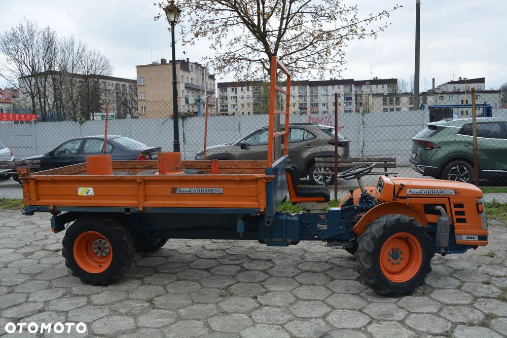 ANTONIO CARRARO UNITRANS Tipo 4800 _SOLIDNY TRAKTOREK 4x4 z PRZYCZEPĄ 3 STRONNA WYWROTKA BLOKADY REDUKTOR BIEGI SZOSOWE TERENOWE-WOM - 8