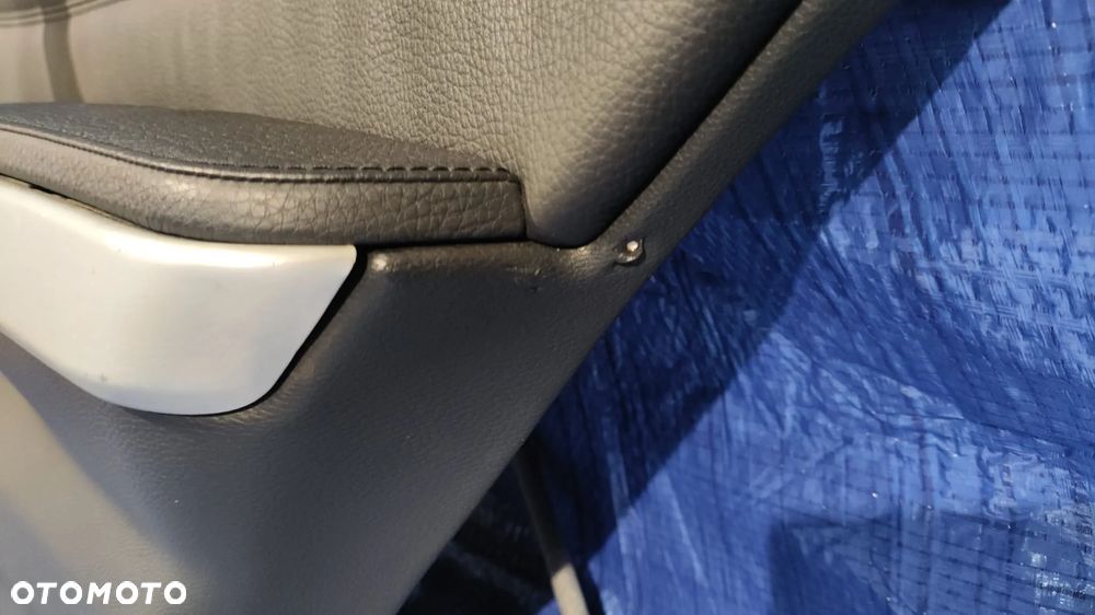 BOCZEK TAPICERKA DRZWI LEWY PRAWY TYŁ CZARNY SKÓRA DEKOR BMW E90 M-PAKIET - 9