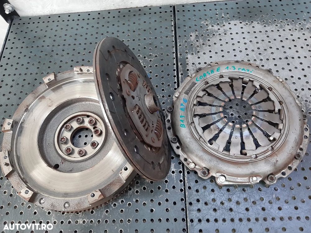 kit ambreiaj volanta masa simpla  b13dte 1.3cdti opel corsa e disc 8,7mm 9223223 - 1