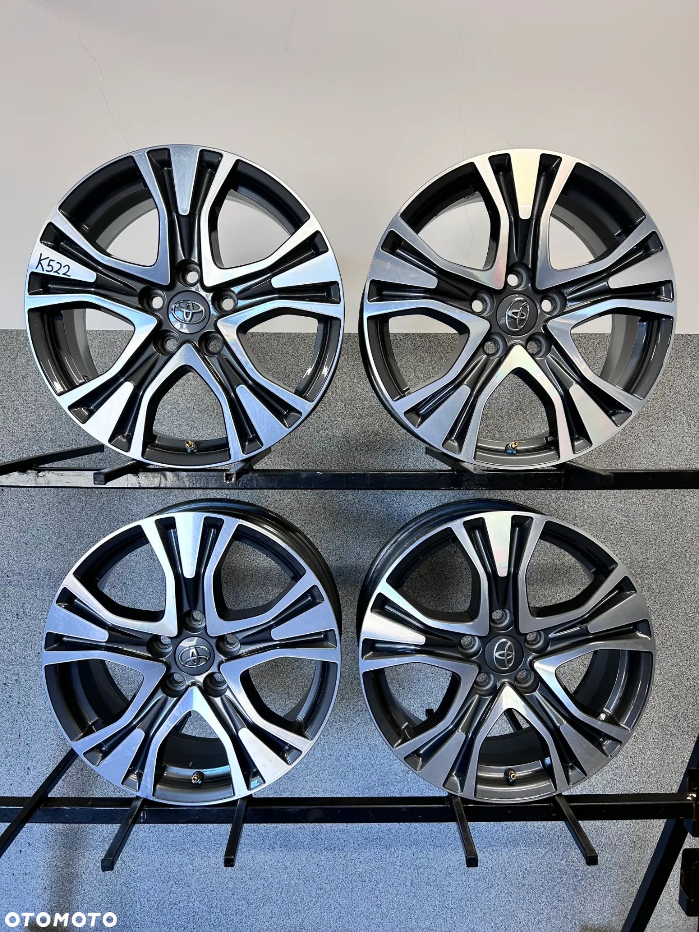 4 FELGI ALU. TOYOTA  RAV 4, AVENSIS 17'' +TPMS  7J ET39 - 1