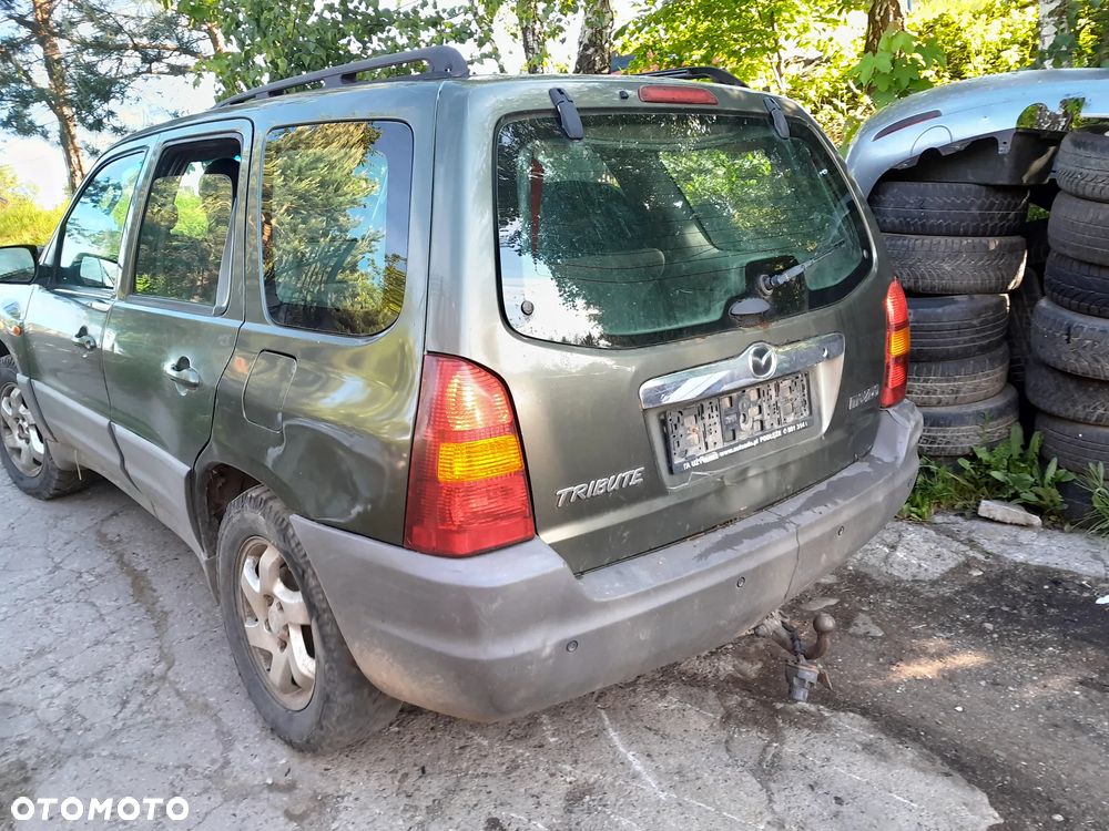 Mazda tribute Szyba  Klapa tylna szyba tylna w klapie - 3