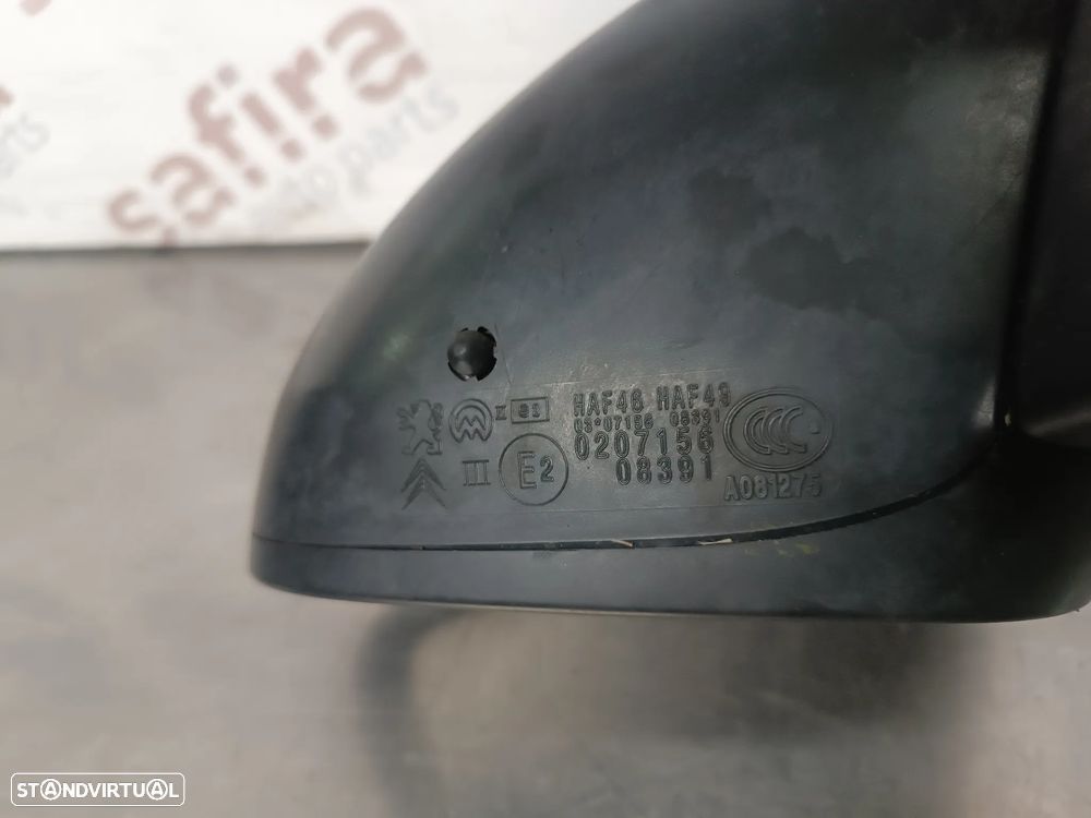 ESPELHO RETROVISOR CITROEN C3 II / DS3 62012-2019 A081275 0207156 - 2