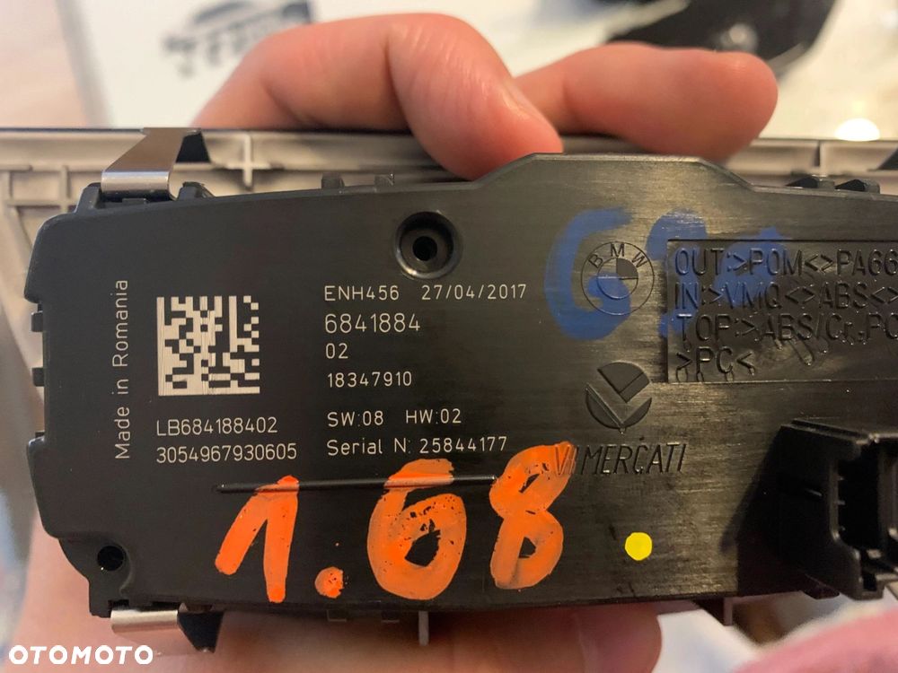 PRZEŁĄCZNIK ŚWIATEŁ BMW 5 G30 G31 6 GT G32 X4 G02 X3 G01 6841884 - 2