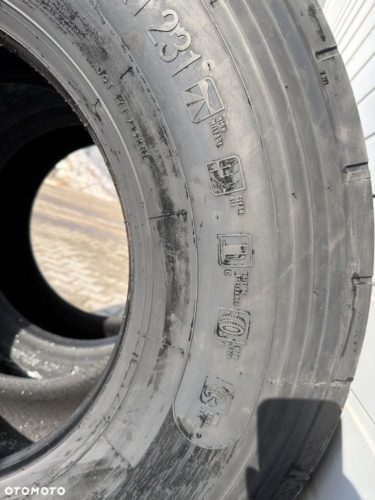 Nowe opony KRONE 18mm bieżnika 385/65 22.5' - 12