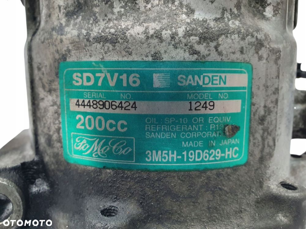 SPRĘŻARKA KLIMATYZACJI Volvo S40 V50 Ford Focus C-Max 2.0 TDCI 3M5H19D629HC - 7