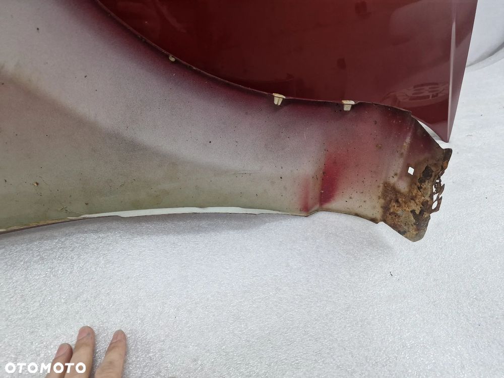 DAEWOO LACETTI 02- LEWY / PRAWY BŁOTNIK , KOLOR BORDO METALIK , NR AUKCJI NM124 - 18