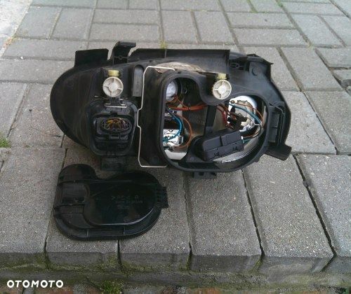 VW GOLF IV 4 HALOGEN PRAWA PRZEDNIA LAMPA VALEO ORYGINAŁ 1J1941016K - 10
