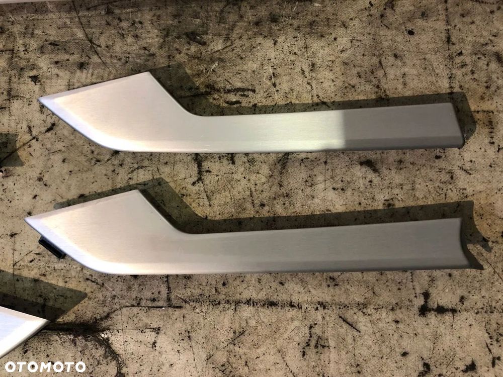 DEKORY WNĘTRZA AUDI A4 B9 SZCZOTKOWANE ALUMINIUM - 6