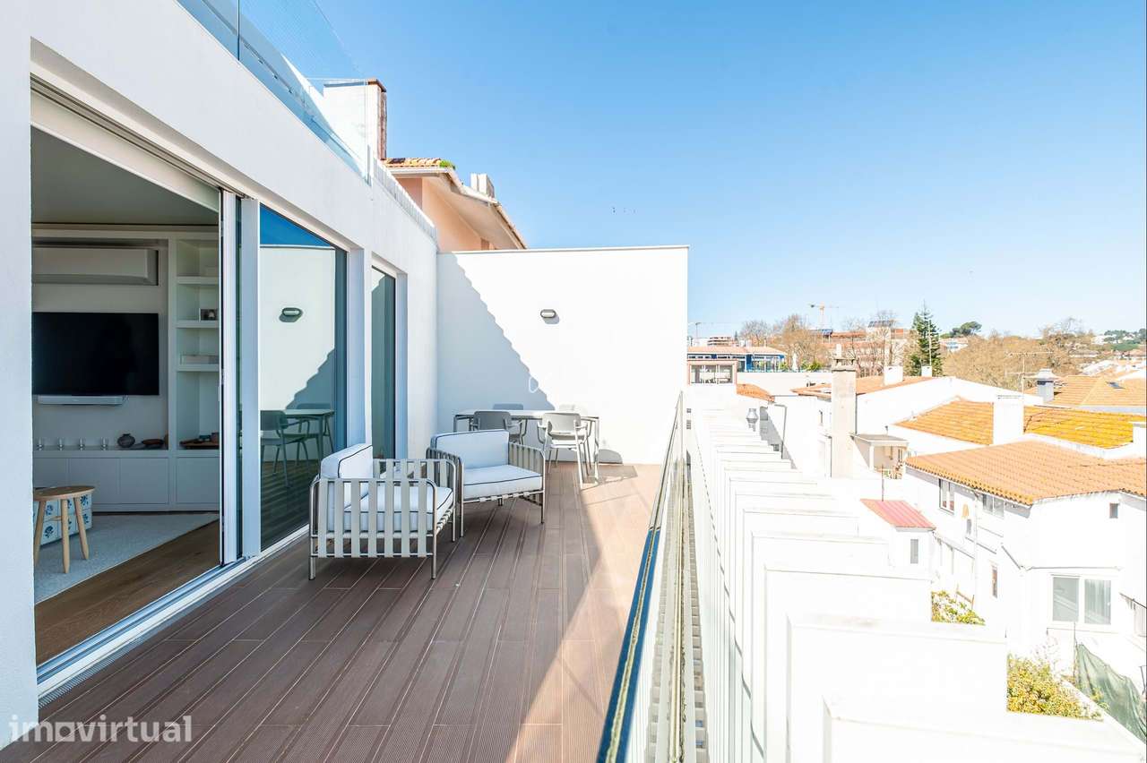 Refúgio Moderno T2  com Terraço no Coração de Cascais - Grande imagem: 3/35