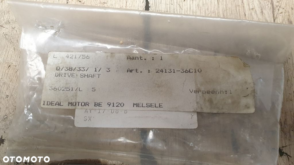 Wałek napędowy Suzuki AY50 Katana  24131-36C10 - 2