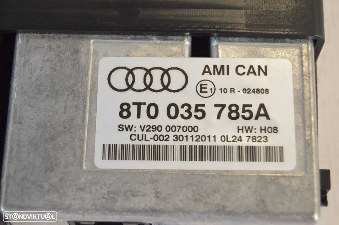 MODULO UNIDADE CONTROLO INTERFACE AMI MULTIMEDIA SOM 8T0035785A AUDI A5 8T3 SLINE A4 B8 8K Q5 RS5 - 7