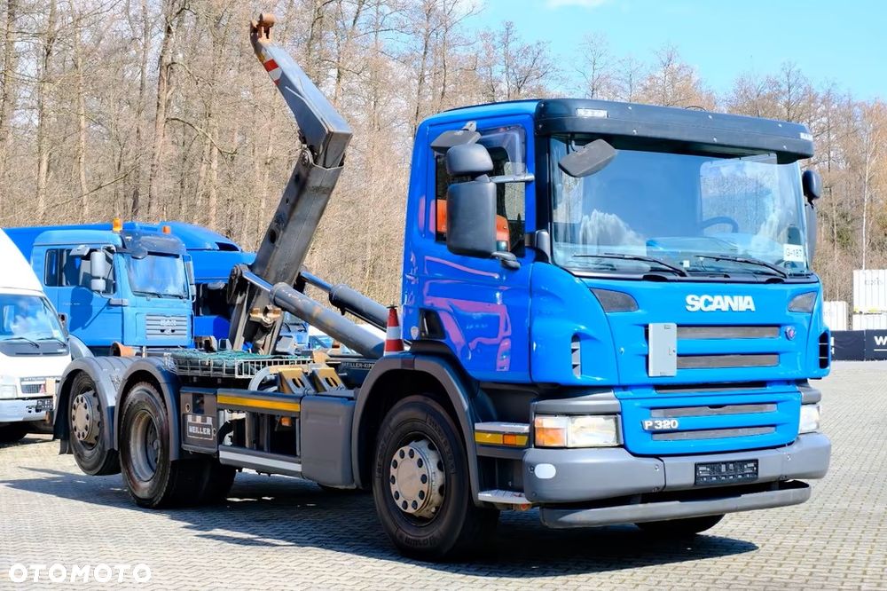 Scania P320 6x2 Hakowiec MEILLER / Retarder / Euro 5 / 241 000 km - 3
