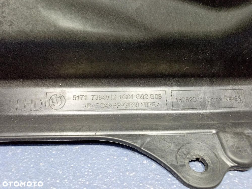 BMW IX3 G08 X3 G01 X4 G02 ŚCIANA GRODZIOWA PODSZYBIE DOLNE EU 7394812 - 3