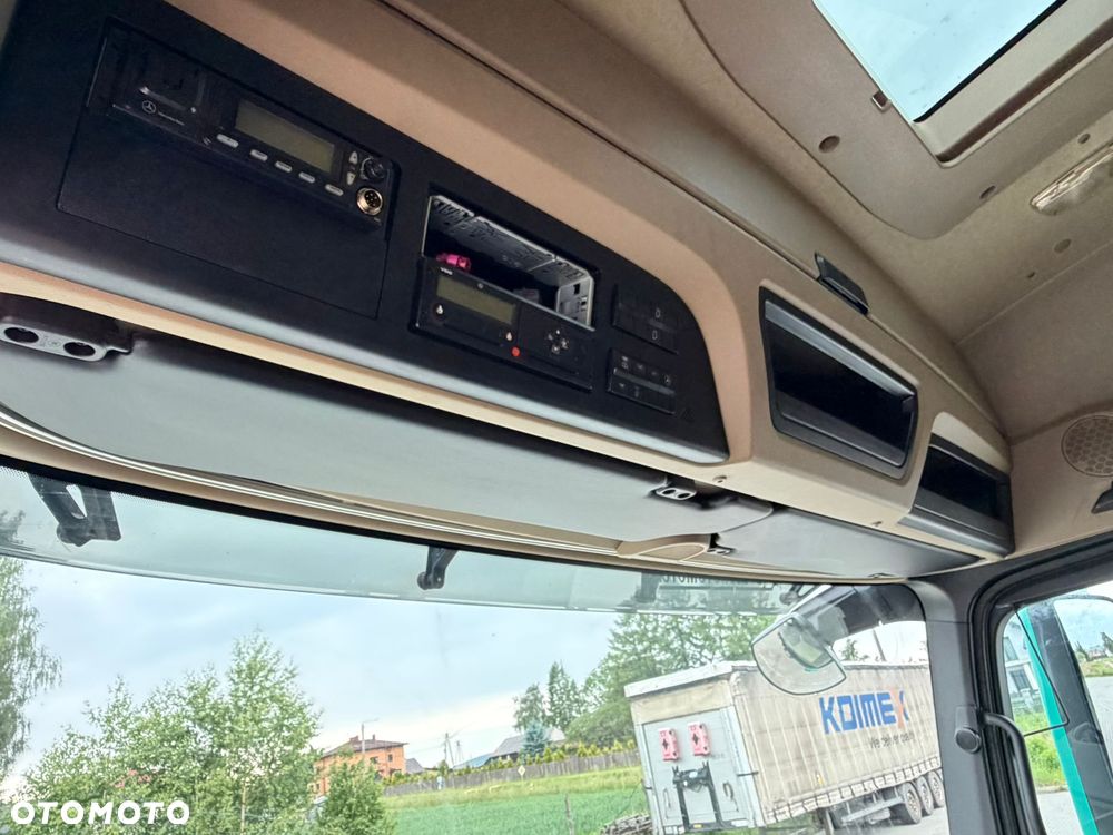 Mercedes-Benz ACTROS 1845 / FIRANKA / 18 EUROPALET / ALUSY / 8 000 KG ŁADOWNOŚCI / 2018 ROK / SPROWADZONY / AUTOMAT / SYPIALKA / EURO 6 - 25
