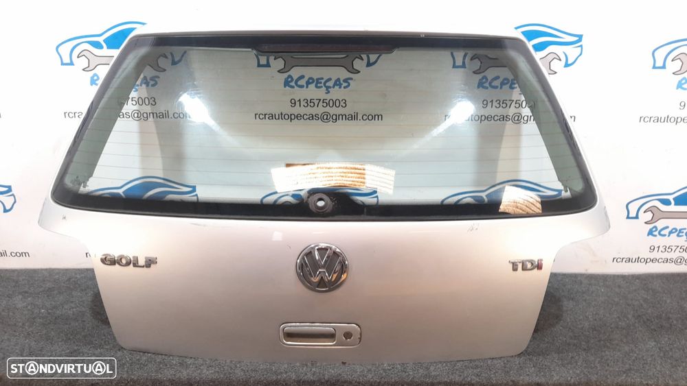 PORTA TAMPA MALA VW VOLKSWAGEN GOLF IV 4 MK4 1J 1J1 1J6827025G 1J6827025 FECHO PUXADOR MOTOR VIDRO 3º STOP - 1