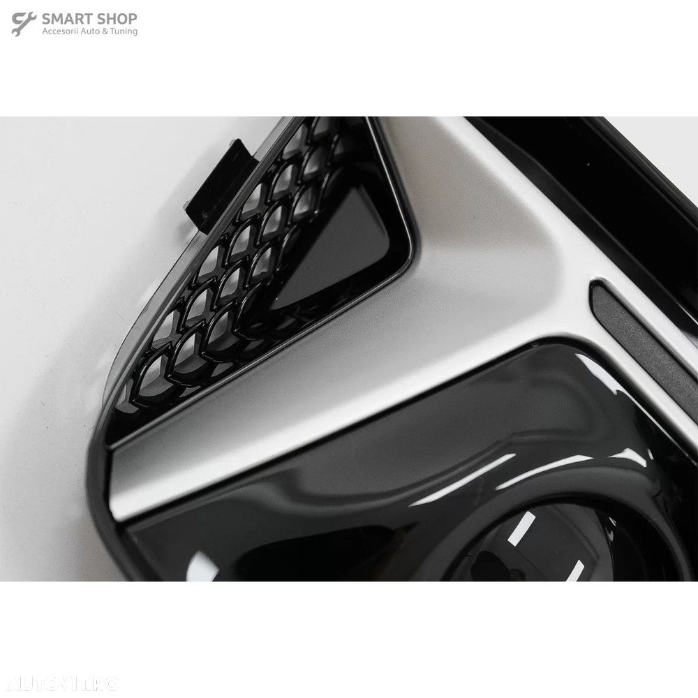 Grile Laterale Audi A4 B9 Sedan Avant (2016-2018) RS4 Design Silver Ed - 8