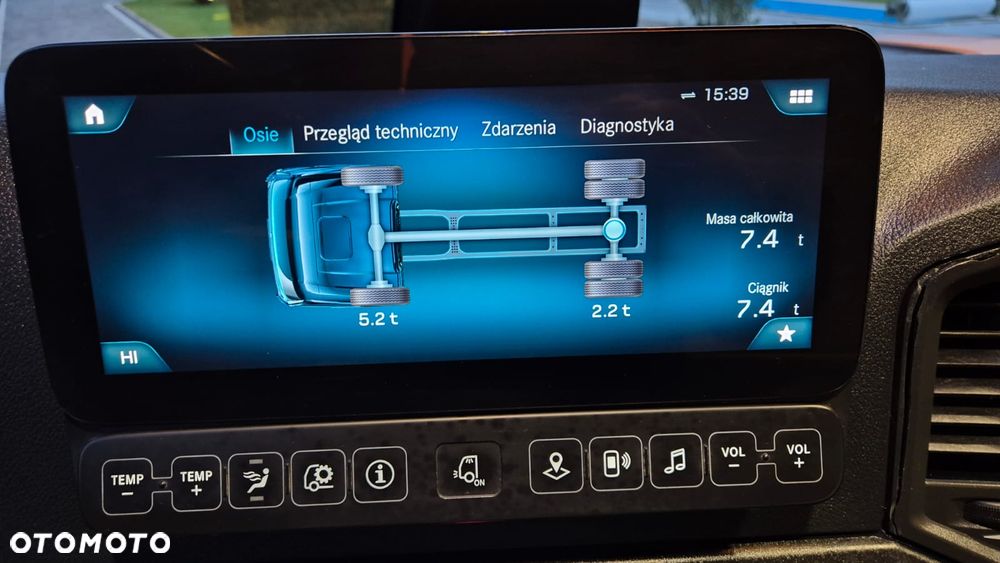 Mercedes-Benz MERCEDES-BENZ///ACTROS///1845/// MP5///2022///GIGA SPACE///SALONKA/// STANDARD///PODUSZKI///LEDY///VIRTUAL COCPIT///KLIMATYZACJA POSTOJOWA/// WAGA///NAWIGACJA///STAN BARDZO DOBRY - 21