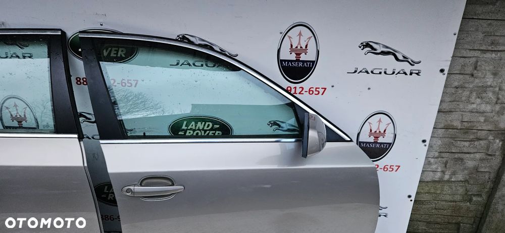 BMW 5 E61  Drzwi tył prawy tylne prawe Kompletne KOLOR Platinbronze Metallic A53 - 11