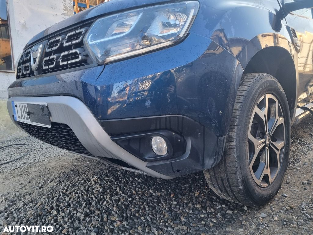 Bara fata Dacia Duster II 2018 - 2021 ALBASTRU (1181) model fara spalatoare far - 3