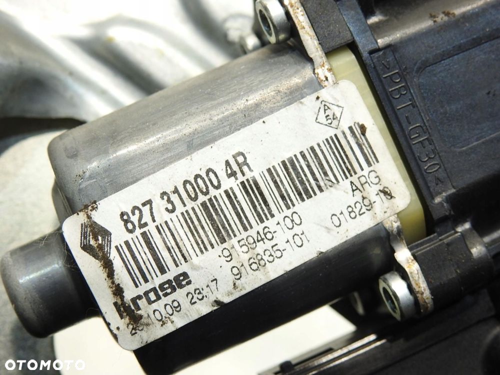 MECHANIZM SZYBY LEWY TYŁ RENAULT SCENIC III 827310004R - 6