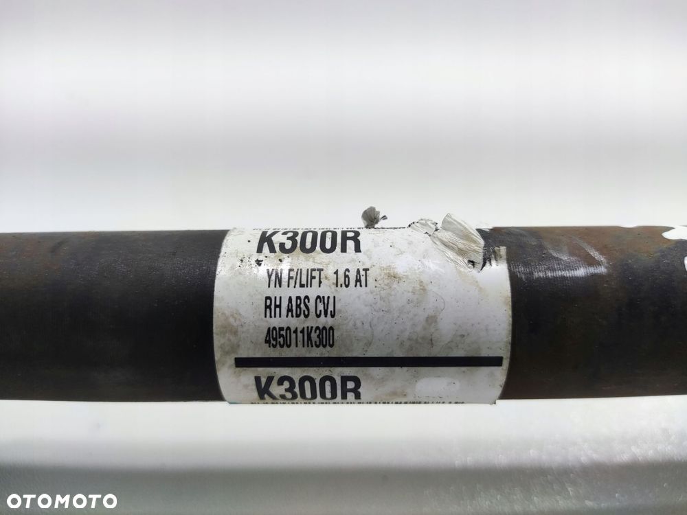 półoś prawa przód przednia kia venga 1.6 16v 2014-2019 lift 49501-1k300 - 6