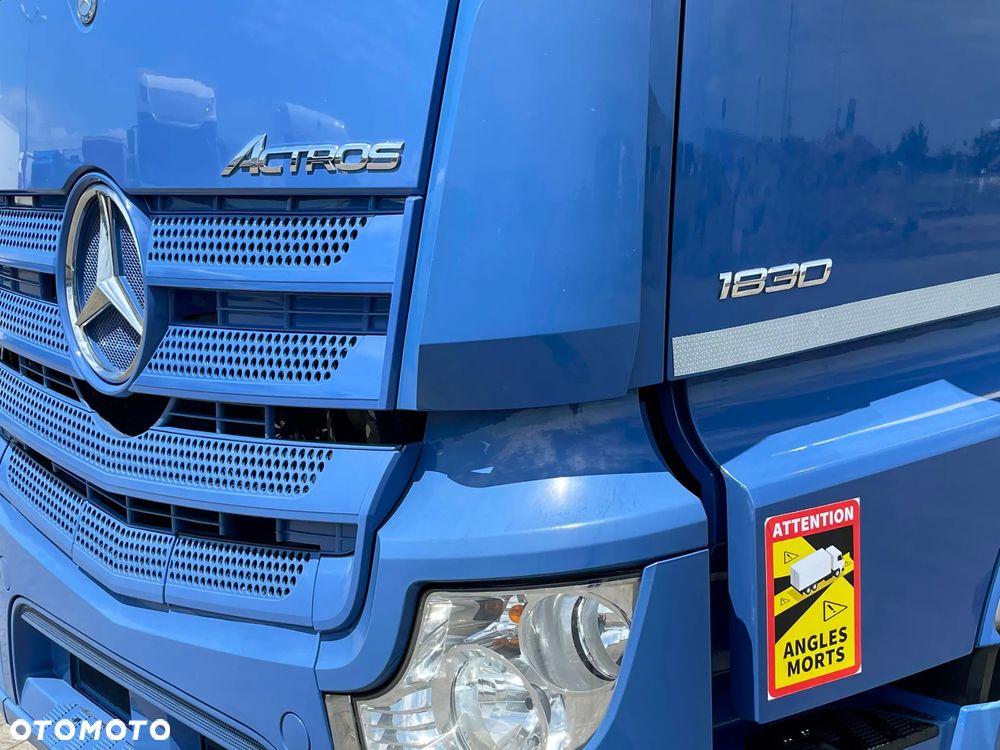 Mercedes-Benz ACTROS 1830 / ZESTAW TANDEM 120 M3 / PRZEJAZDOWY / 7,75 M + 7,75 M / SALON PL - 8