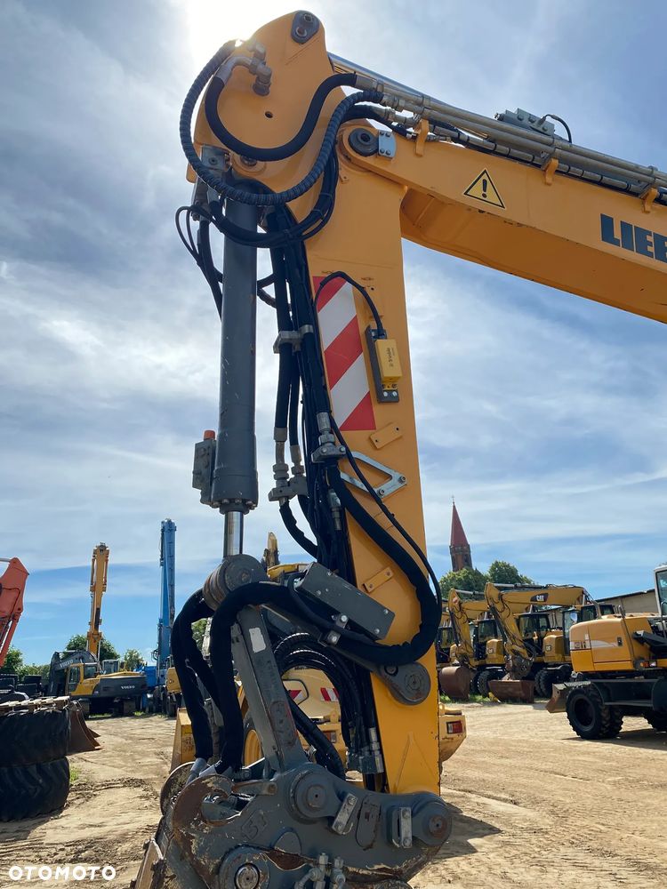 Liebherr R914 COMPACT, 7000 MTH, PŁUG, RAMIĘ 3X ŁAMANE, Z NIEMIEC, KRÓTKI TYŁ, GUMOWE KLEPKI, - 33