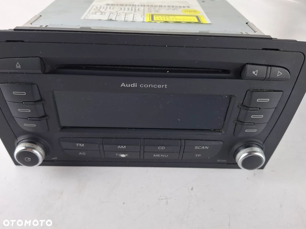 Radio Radioodtwarzacz Audi Concert 8P0035186P Audi A3 8P - 6
